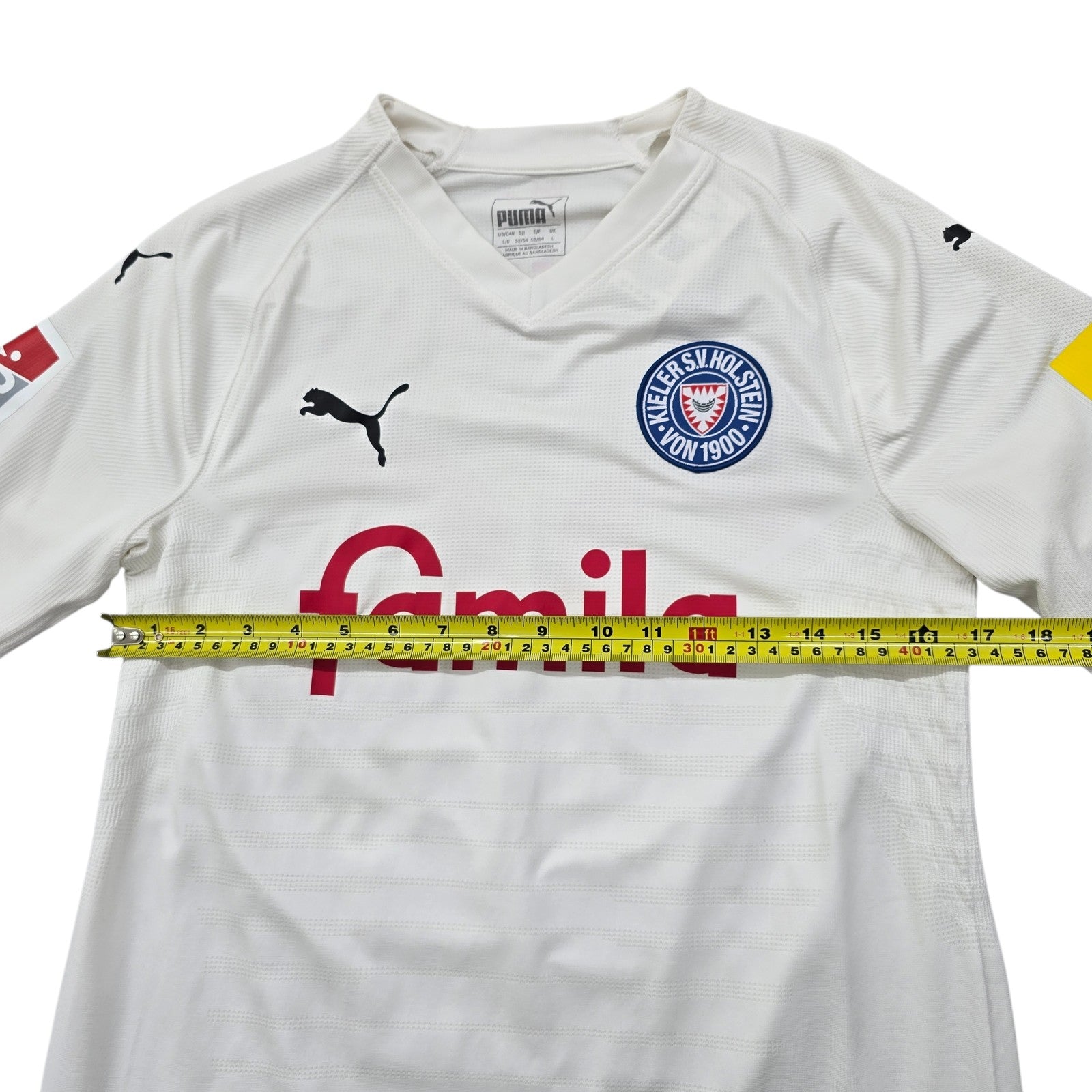 Puma Men White Shirt size L product image 7