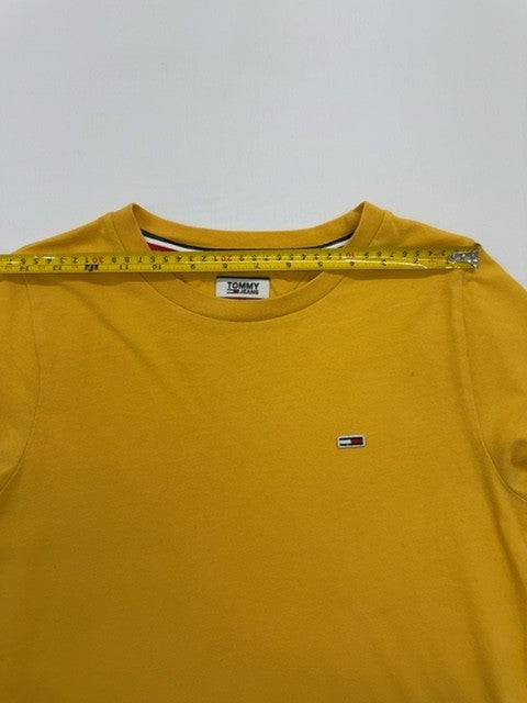 Tommy Jeans Women Gold T-Shirt size S product image 8