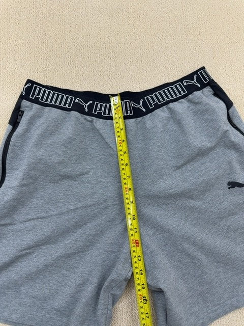 Puma Men's Gray Athletic Shorts XL Regular Fit MPN 675180-03