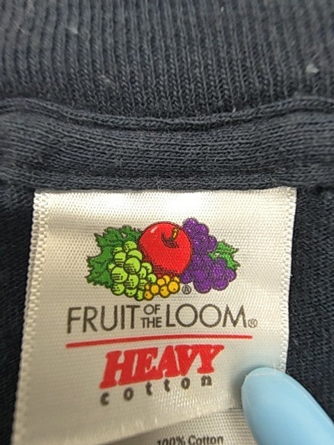 Fruit of the Loom Men Black T-Shirt size L product image 6