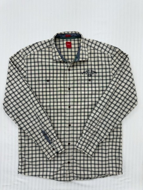 s.Oliver Men White Shirt size XL product image 1