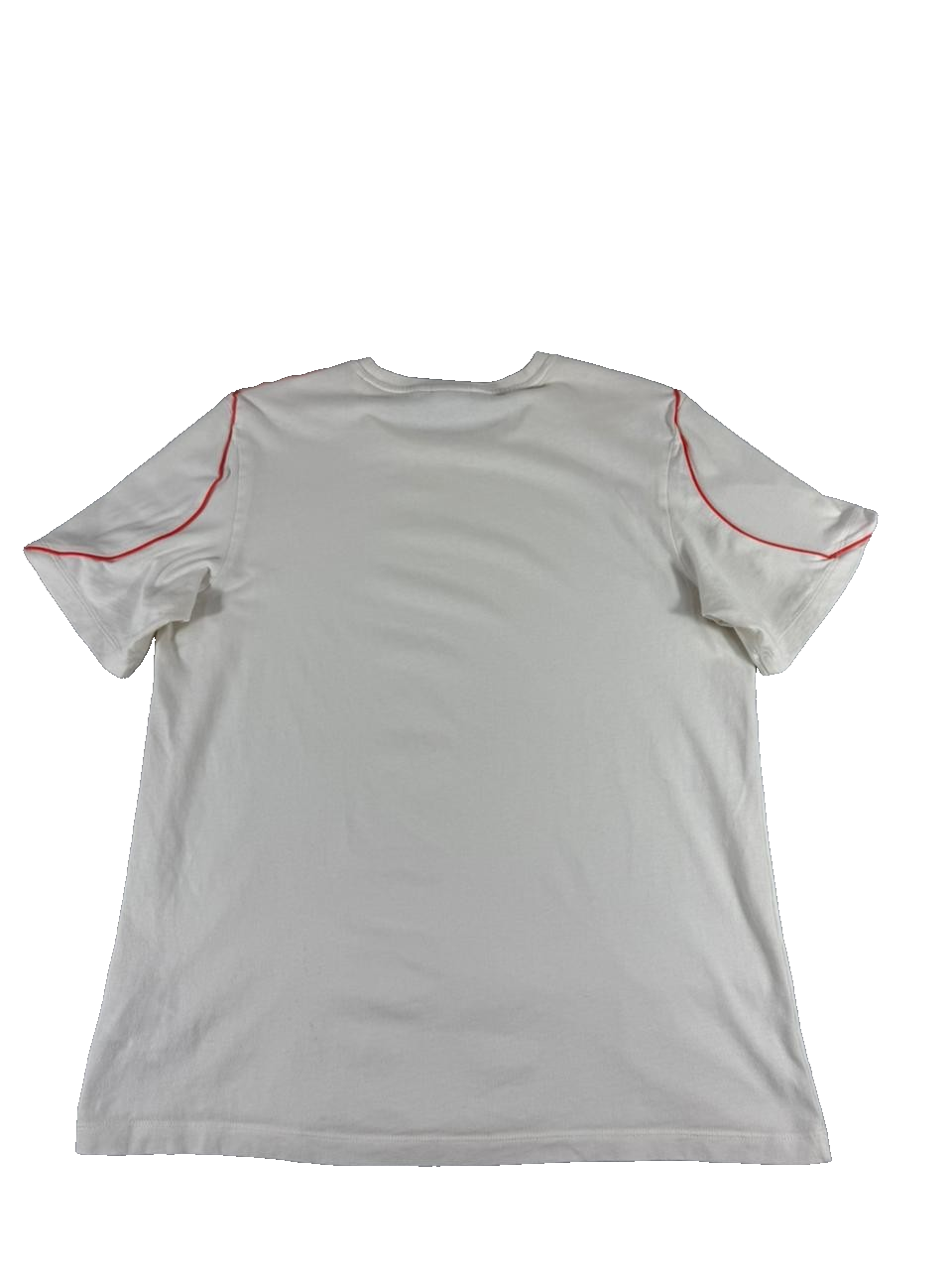 Adidas Mens White T-Shirt Medium M UK 14 EU 40-42 Short Sleeve Tee