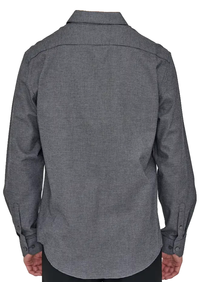 Armani Premium Business Long Sleve Shirt In Black | Size Xl | Men