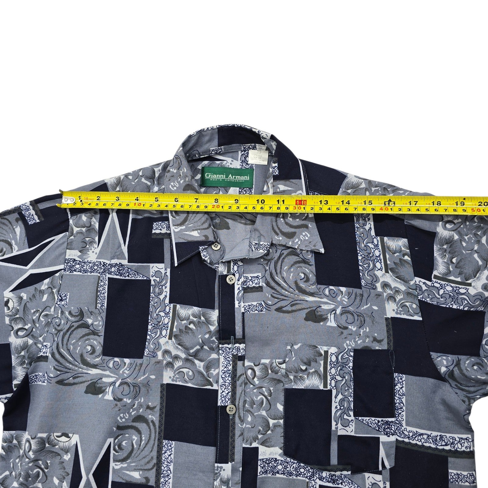 Armani Men Gray Shirt size 39 product image 5
