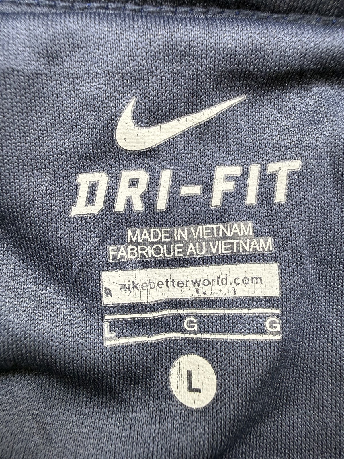 Nike Men's Blue Dri-FIT Woven Shorts Size L Regular Fit