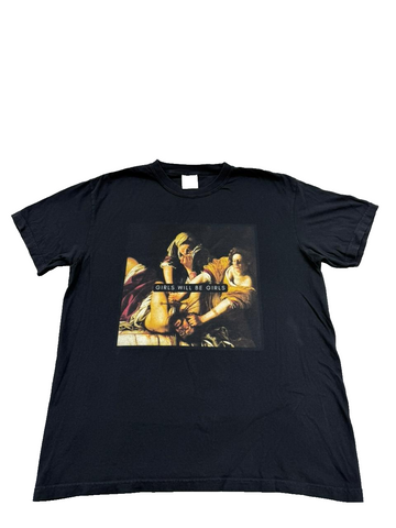 Comfort Colors Judith Feminist Black L T-Shirt Women Heavyweight