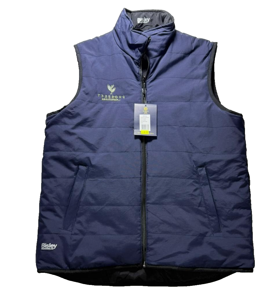 Bisley Bv0328 Reversible Puffer Vest - Size M