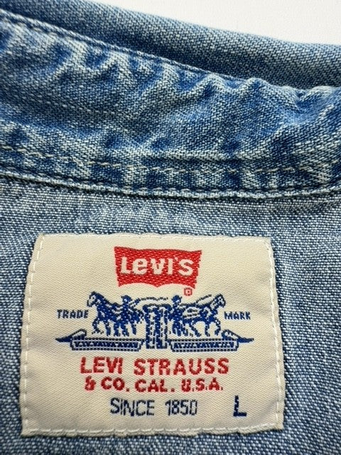 Levi's Men Blue Shirt size L product image 3