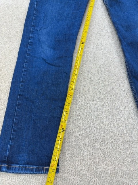Levi's 502 Men's Dark Wash Tapered Stretch Jeans 32x32