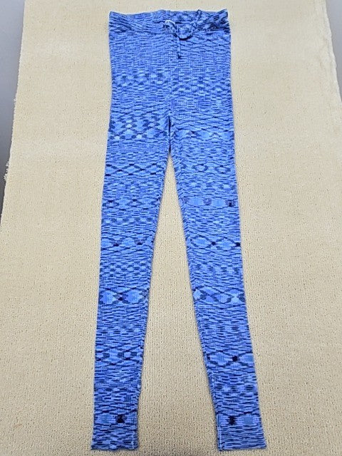 Unverified Brand Women's Blue Leggings – Size XS, Cotton