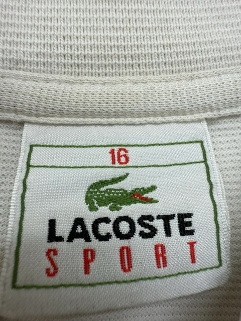 Lacoste Kids White Polo Shirt size S product image 6