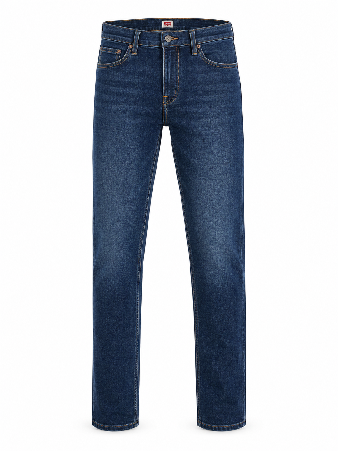 Levi's Boys Slim Dark Blue Jeans Size 25/29 Inseam 29 - Button Zipper