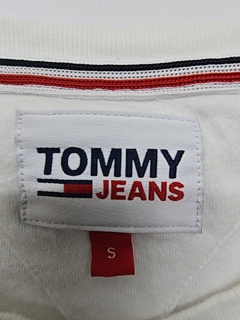 Tommy Jeans Men White T-Shirt size S product image 4