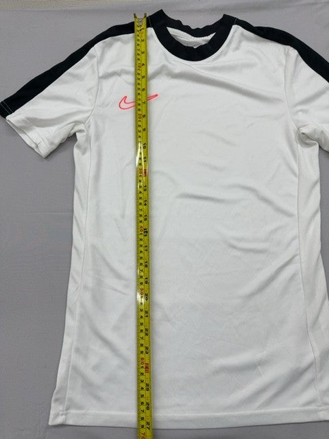 Nike Men's Dri-FIT Striped T-Shirt Size S White/Black DV9750-101