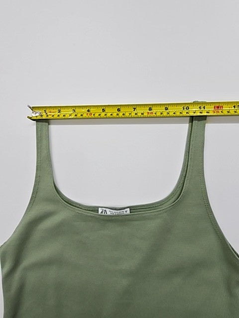 Zara Women Green Dress size L product image 7