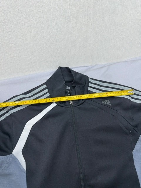 Adidas Men's Black Z.N.E. Full-Zip Hooded Track Jacket L