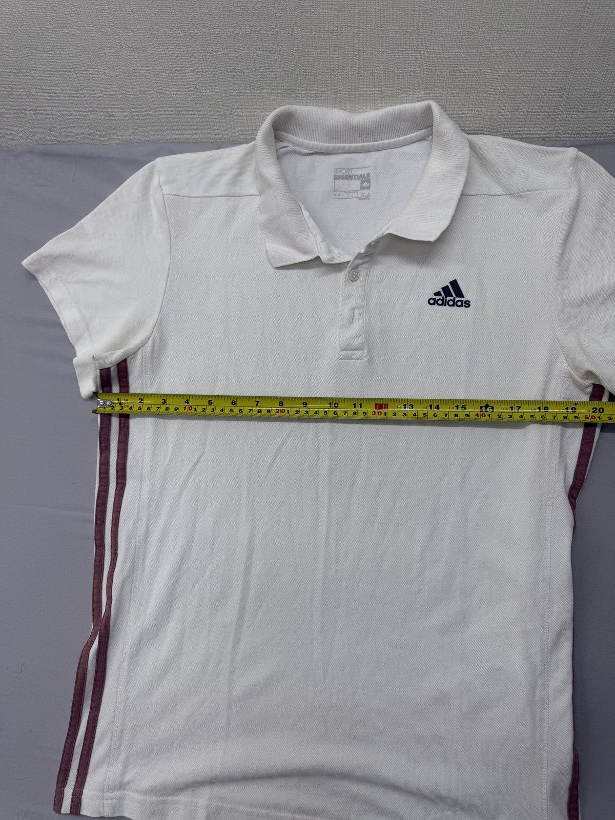 Adidas Women's White Climacool Polo Regular Size Training