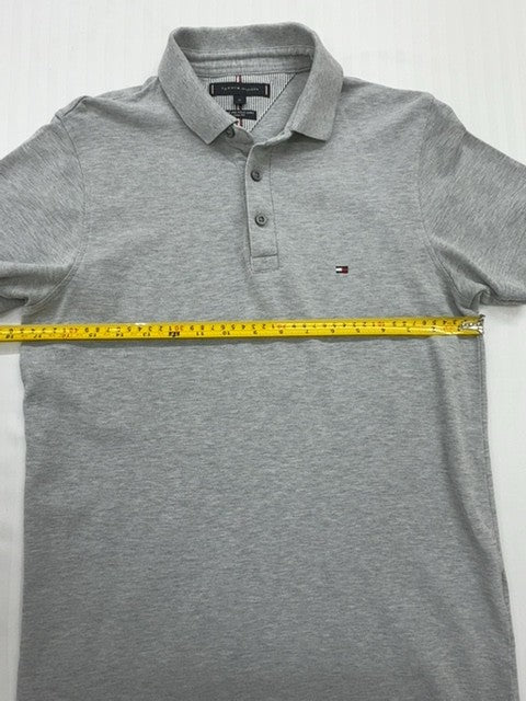 Tommy Hilfiger Men's Gray Polo Shirt Size M