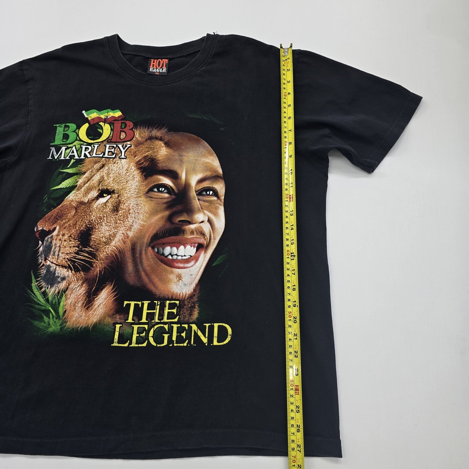 Hot Head Men Black T-Shirt size L product image 8