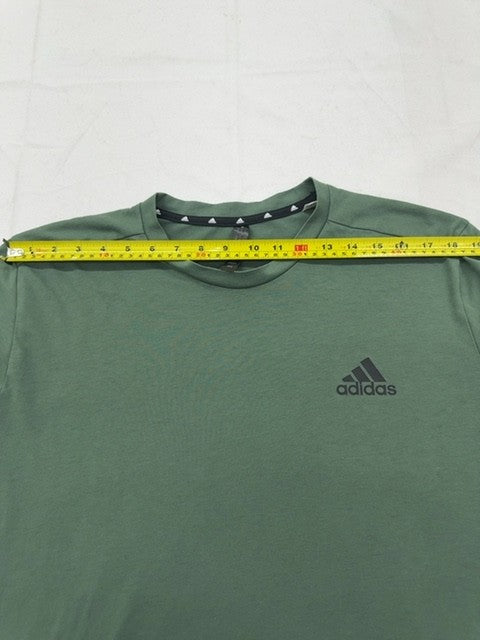 Adidas Techfit Men's Green XL Compression Training Tee Short Sleeve