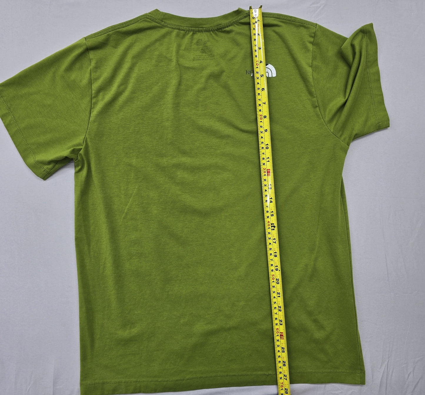 The North Face Men's Green Crewneck Short Sleeve T-Shirt XL Cotton