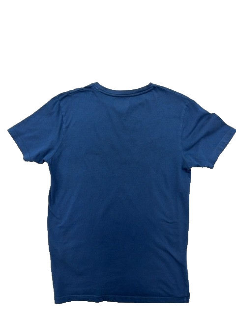 Kappa Men's Navy Blue Short Sleeve Crew Neck T-Shirt Medium Logo