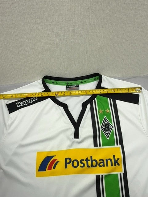Kappa Borussia Mönchengladbach White Striped Football Shirt XXL Unisex