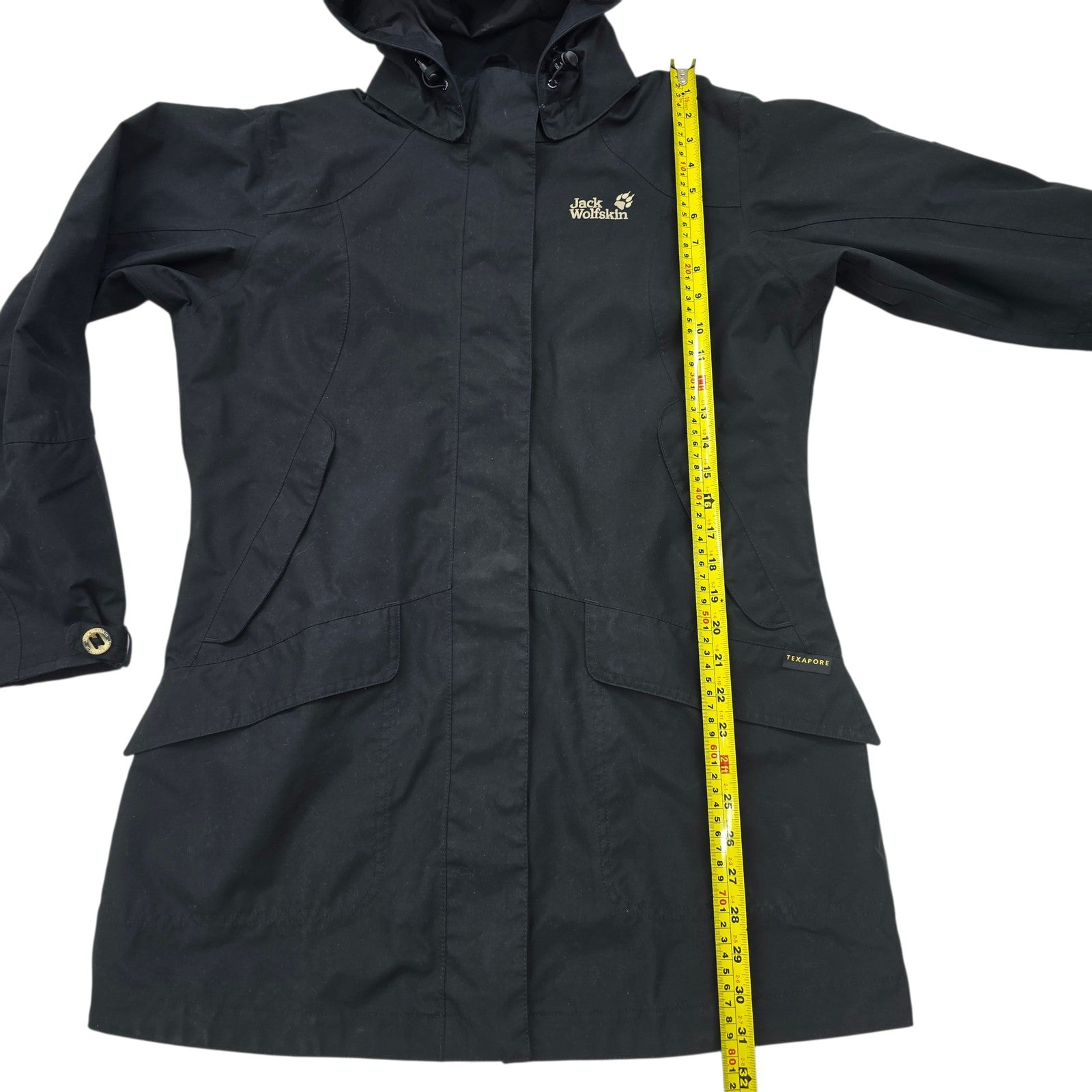 JACK WOLFSKIN Kids Black Coat size L product image 7