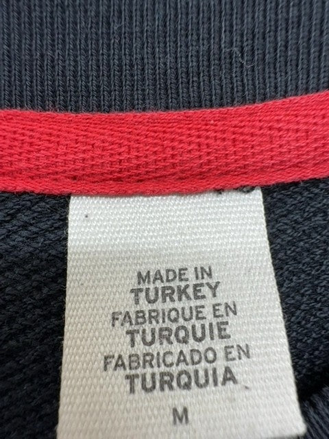 Levi's Boys Red/Black/White Colorblock Crewneck Hoodie Sweatshirt Size M EUC