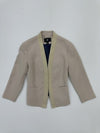 H&M Women Beige Blazer size 4 product image 1