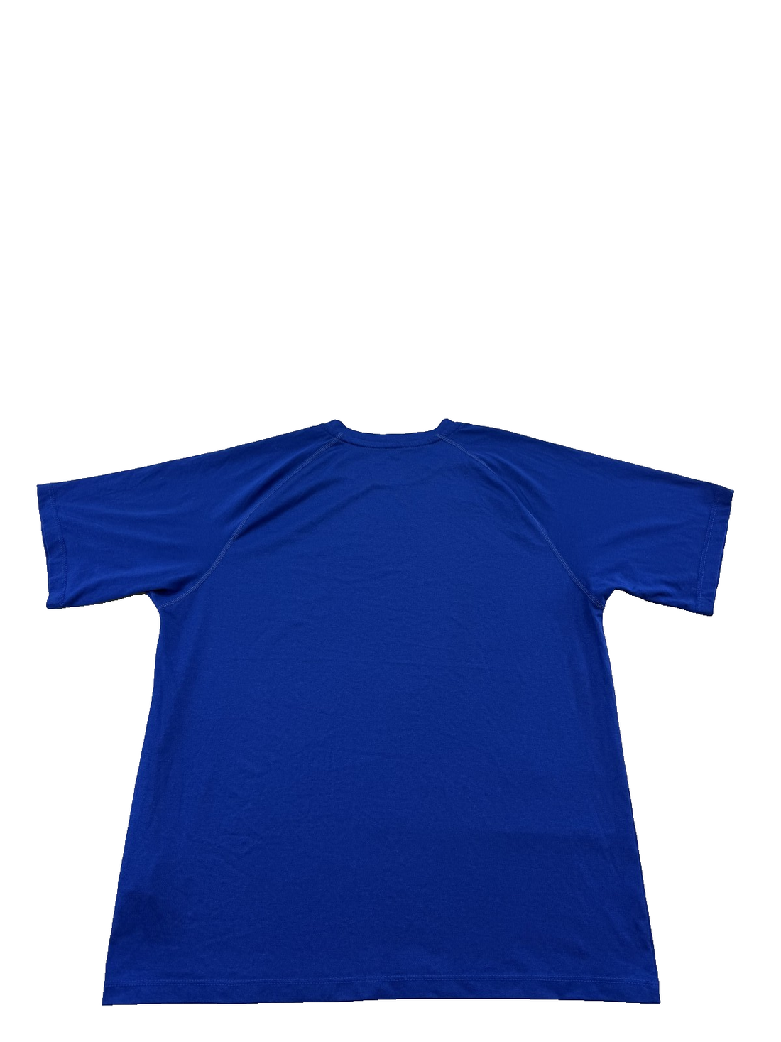 Adidas Climalite Blue S Short Sleeve T-Shirt 100% Polyester