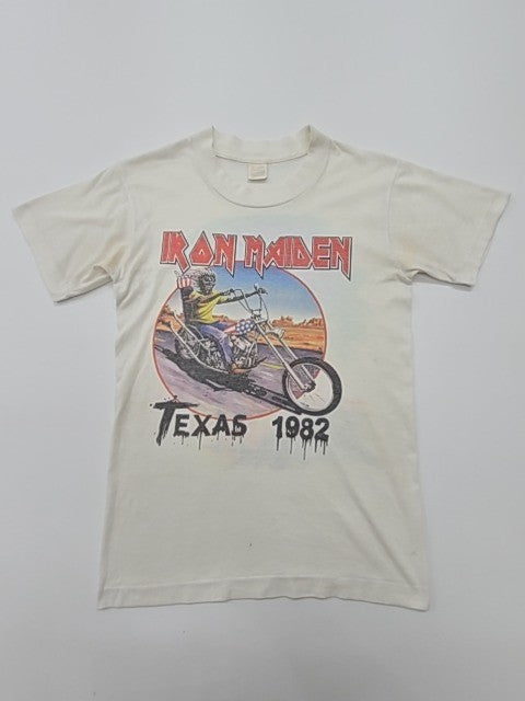 Iron Maiden Boys White T-Shirt size S product image 1