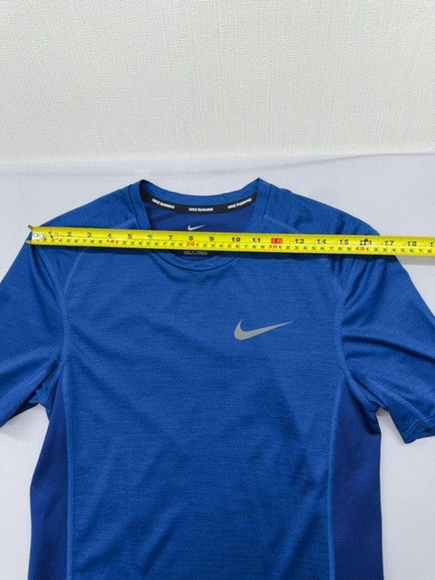 Nike Men's S Blue Dri-FIT Running T-Shirt Short Sleeve