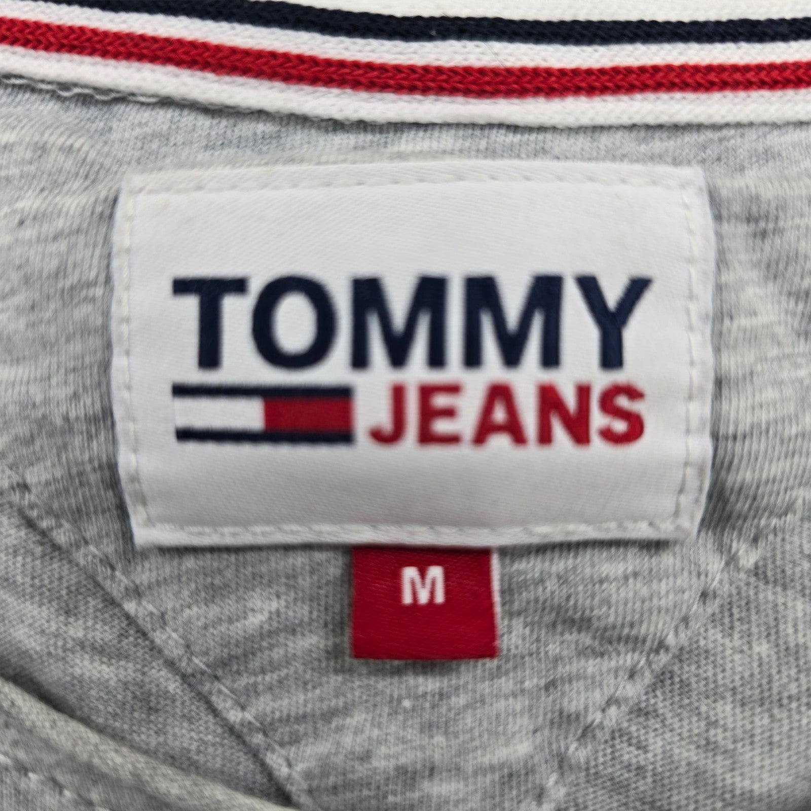 Tommy Jeans Women Gray T-Shirt size M product image 3