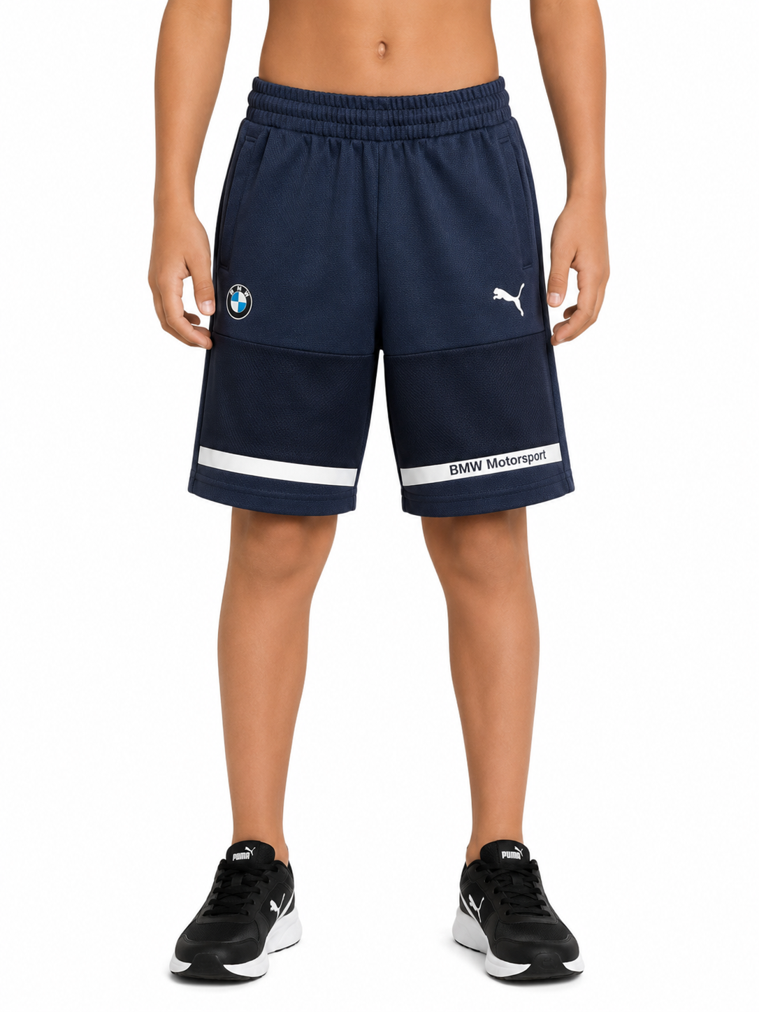 Puma Boys Navy Shorts size S product image 1