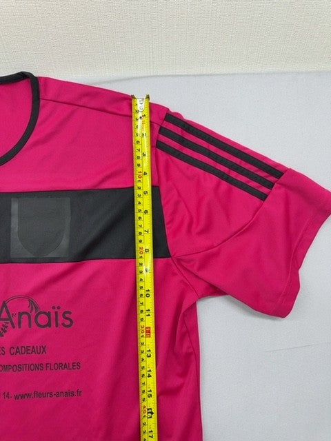 Adidas Pink Jersey XL Short Sleeve Crewneck Unisex