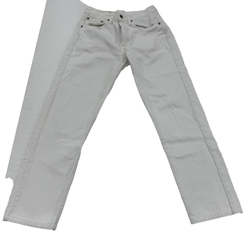 Vintage Levi's 534 White Slim Jeans 29x32 High Rise