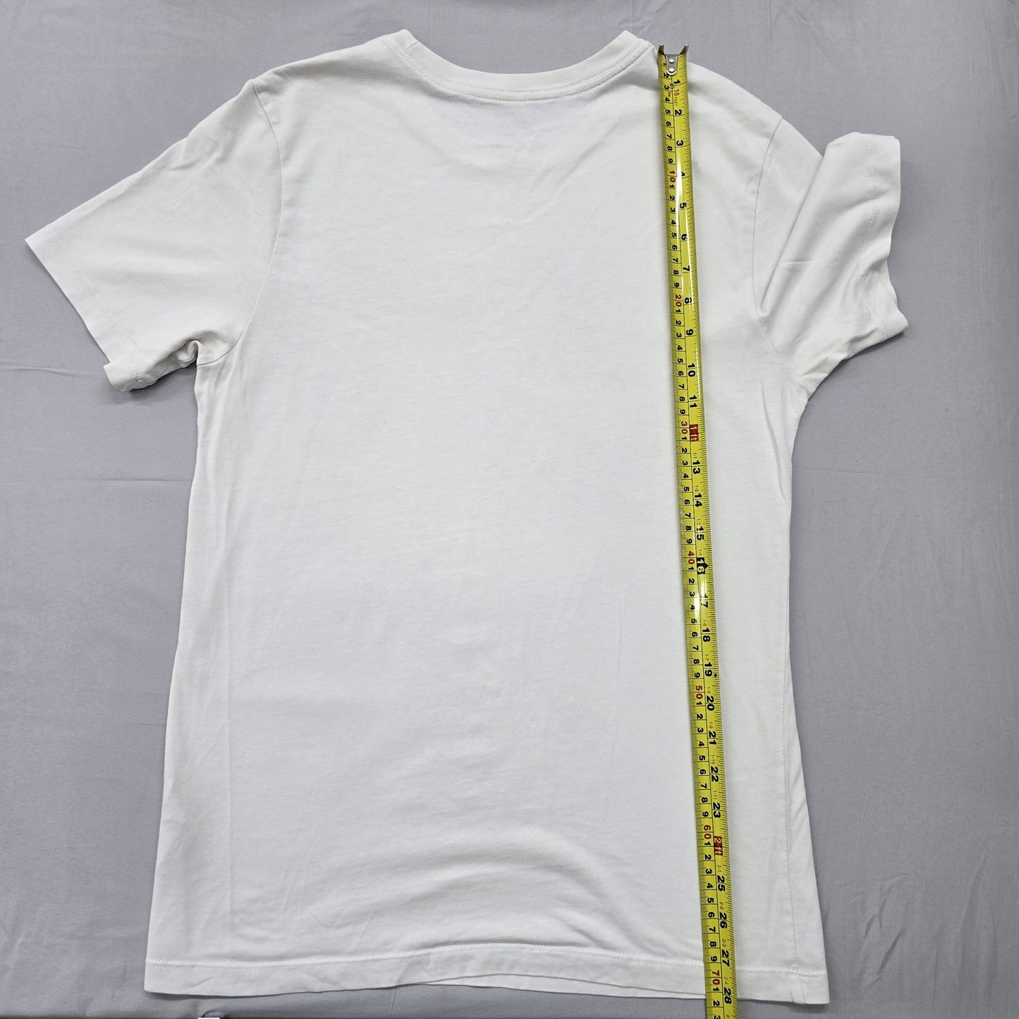 Nike Men's White Short Sleeve Cotton Crewneck T-Shirt Size S