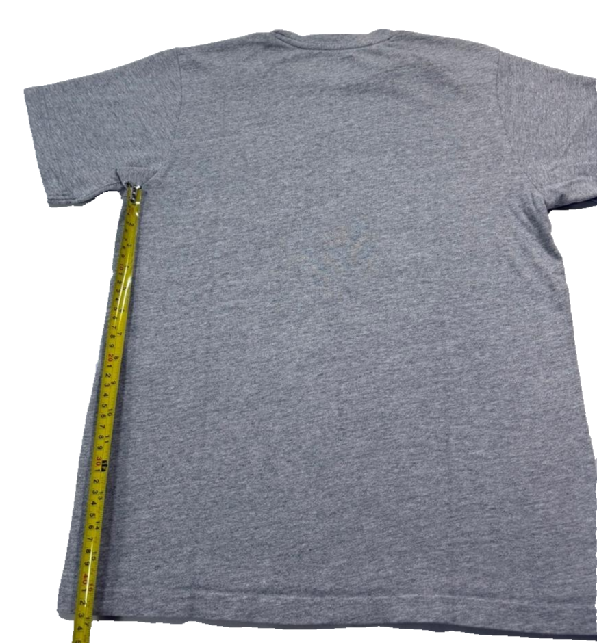 Supreme 100% Cotton Men's T-Shirt, Gray, Size Small