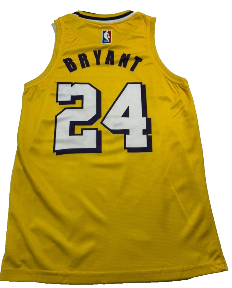Nike La Lakers Kobe Bryant Yellow Statement Jersey Men's Size M