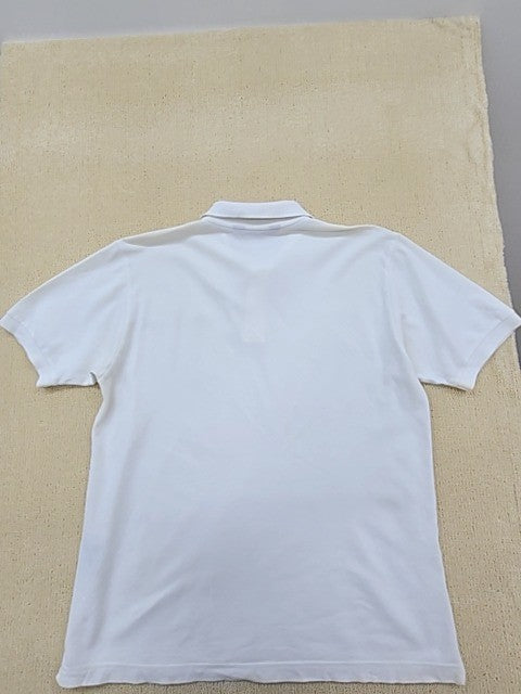 Robe di Kappa Men's White Cotton Polo Shirt Large Omini Logo