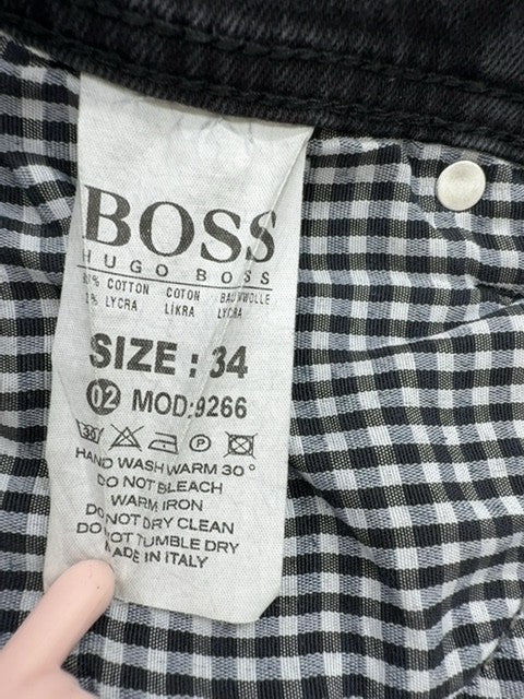 Hugo Boss Men Black Jeans size 34 product image 4