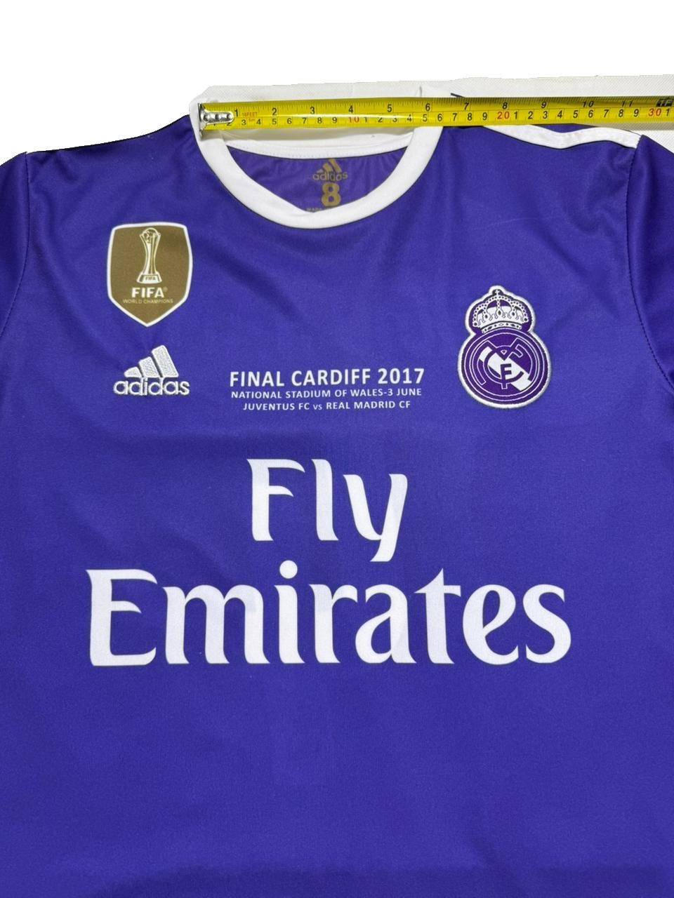 Adidas Fly Emirates Mcf Final Cardiff 2017 Sergio Ramos 4 Size S