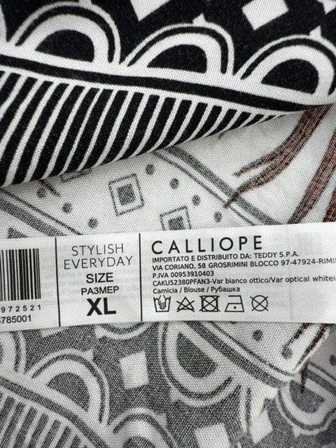 Calliope Men White Shirt size XL product image 5
