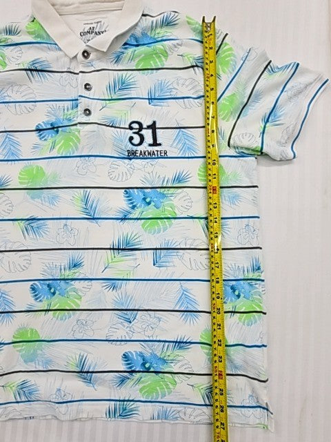 Armand Thiery Men White Polo Shirt size XXL product image 8