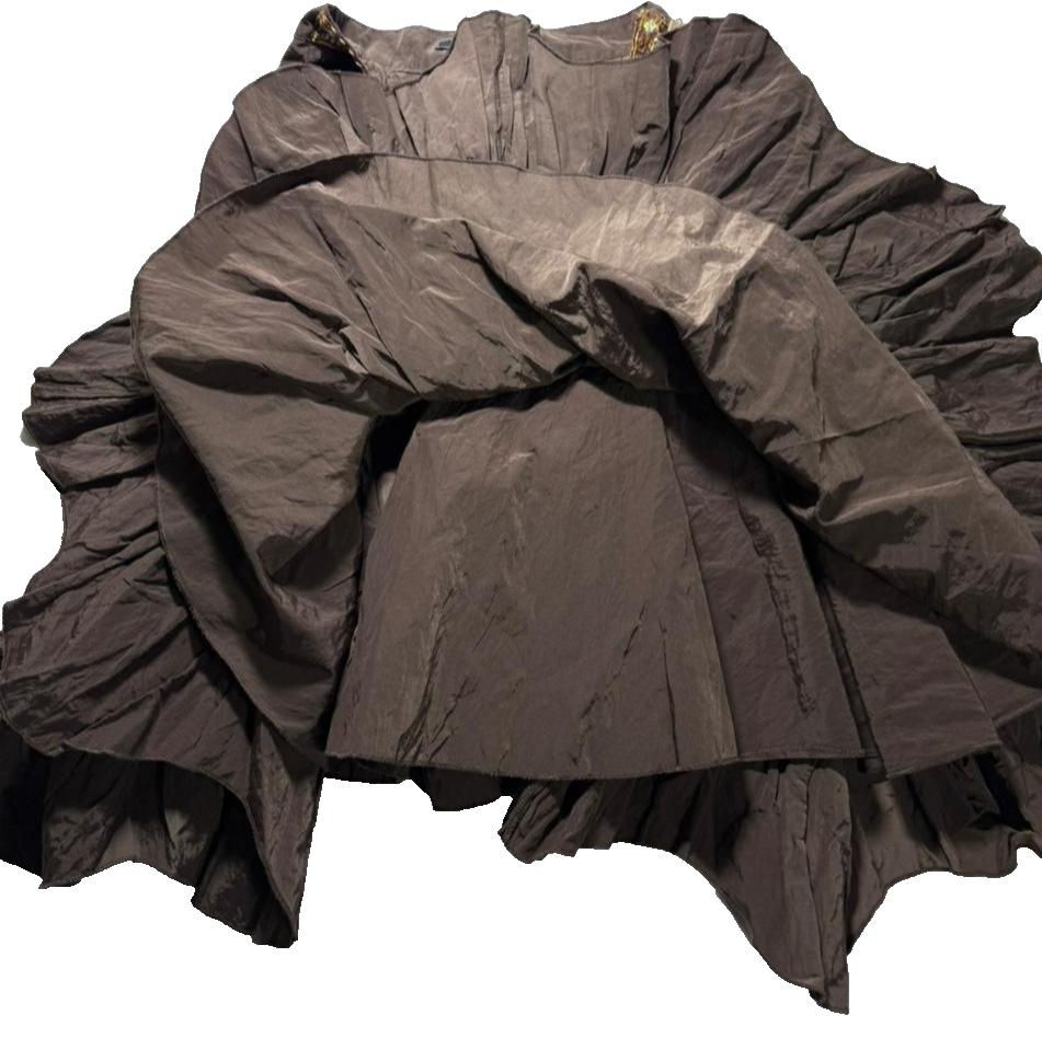 Urban Renewal One-Of-A-Kind Brown Midi Skirt