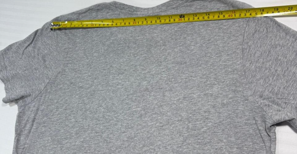 Marvel Captain America Super Hero Dad T-Shirt Grey Short Sleeve Crew Neck Size L