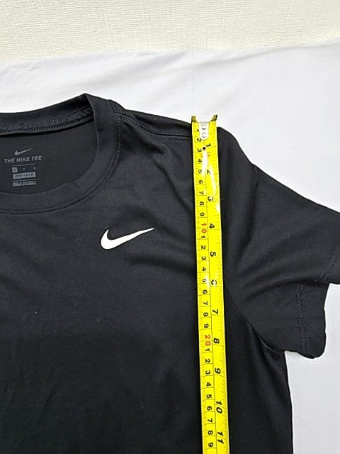 Nike Unisex Dri-FIT Black The Nike Tee T-Shirt L Short Sleeve Patch