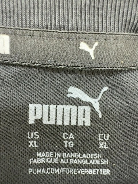 Puma Men's Black Oversized Cotton Tee XL