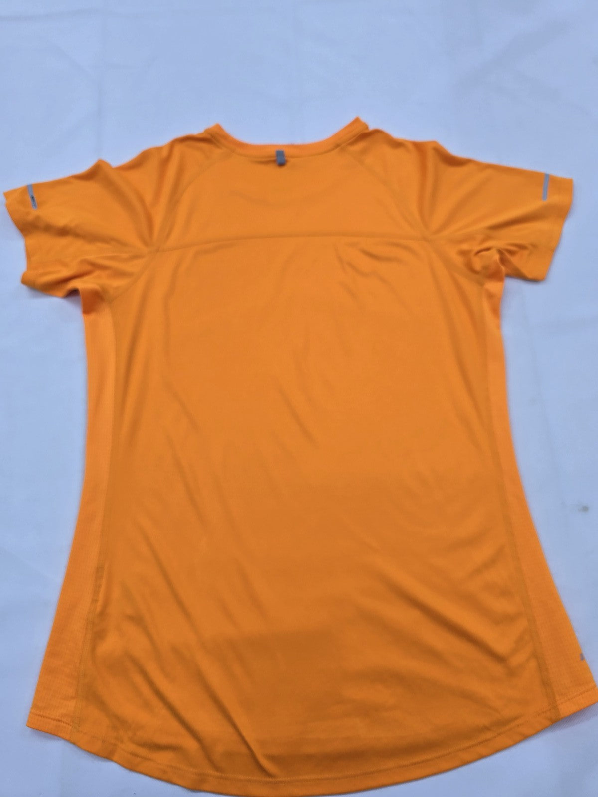 Nike Men's L Orange Dri-FIT Running Short Sleeve T-Shirt